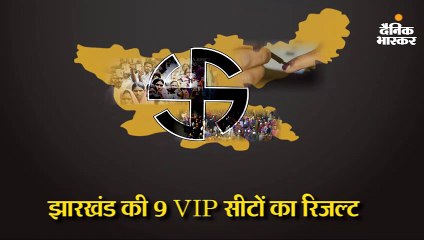 झारखंड की 9 VIP सीटों पर कौन जीता-कौन हारा ?
