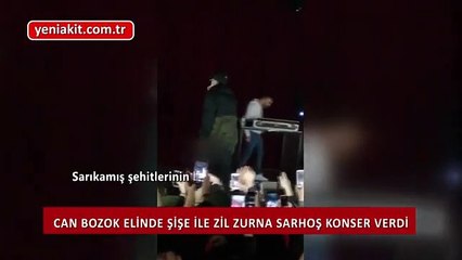 Şarkıcı Can Bozok, Sarıkkamış şehitlerinin kemiklerini sızlattı!