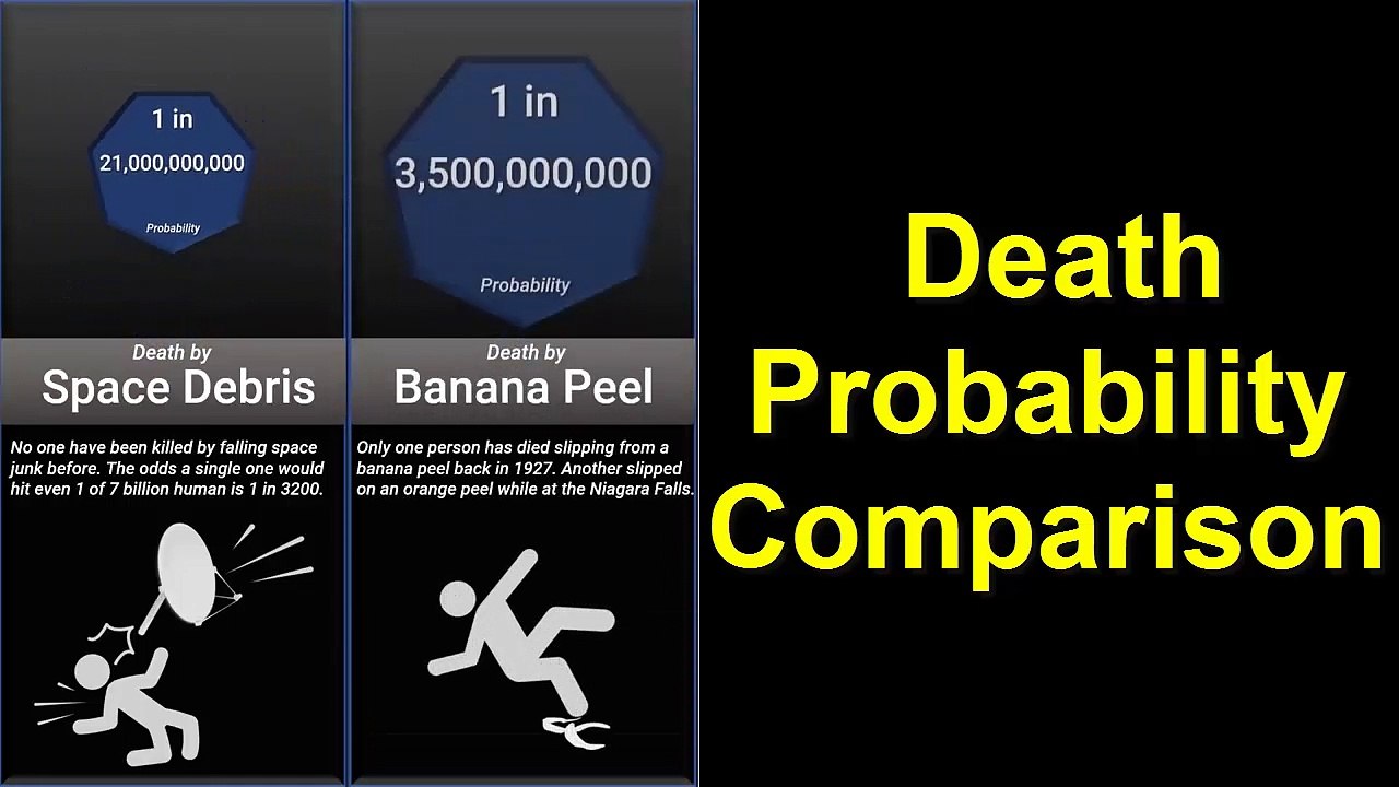 Death Probability Comparison || data is beautiful