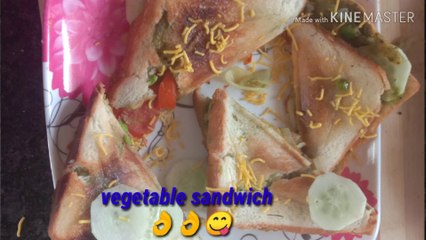 Vegetable Sandwich (Mumbai Roadside Recipes) ||आसान और झटपट वेज सैंडविच by easy kitchen class