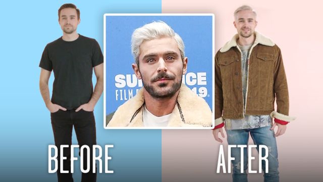 Zac Efron’s Bleached Hair Recreated by Professional Stylists