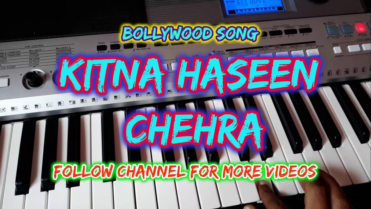 Dilwale Song ll Kitna Haseen Chehra on Piano