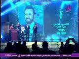 تكريم الفنان هشام جمال فى حفل نجم العرب 2019