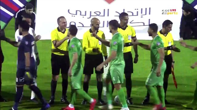 مباراه نادي الشرطه العراقي والشباب السعودي في بطوله كاس محمد السادس للانديه الابطال 23_12_2019 الشوط الاول