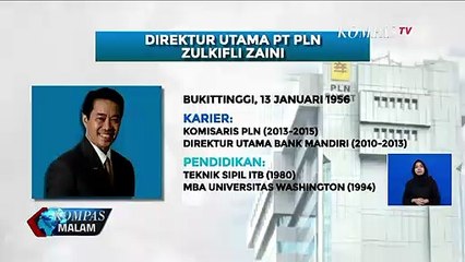 Ini Dirut dan Komisaris Utama PLN: Zulkifli Zaini dan Amien Sunaryadi
