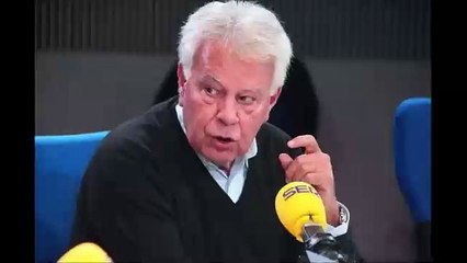 El atronador audio de Felipe González advirtiendo sobre las malas compañías de Pedro Sánchez