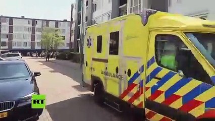 Un sirio mata a este perro policía con un hacha mientras grita 'Allahu Akbar'