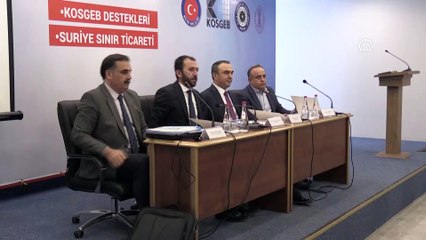 'KOSGEB destekleri ve sınır ticareti' konulu toplantı - KİLİS