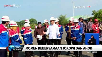 Ditemani Ahok, Jokowi Resmikan Biodiesel B30