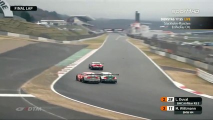 DTM Super GT 2019 Dream Race Fuji Finish Great Battle Duval