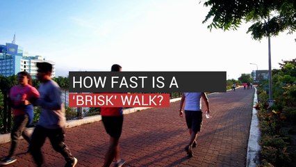 How Fast Is A ‘Brisk’ Walk?