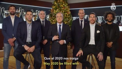 Felicitación navideña del Real Madrid