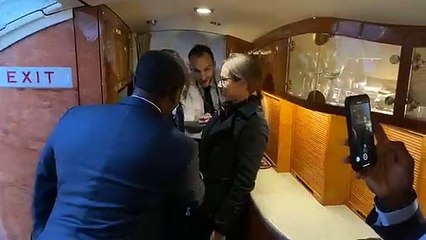 Voici Soro  Guillaume dans son vol privé pour Abidjan