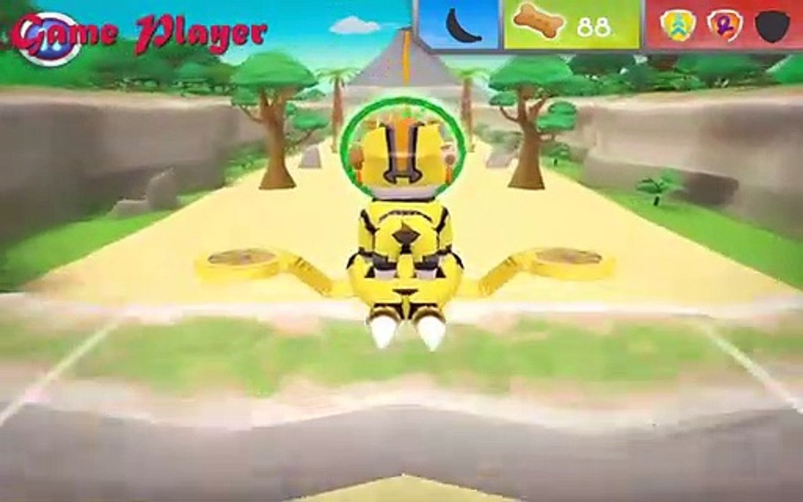 Paw Patrol - Pups Take Flight - Learn Shapes Flying Rubble - Nick Jr App For Kids Game Player