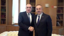 - Bakan Çavuşoğlu, Azerbaycanlı mevkidaşı Memmedyarov ile görüştü