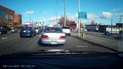 Driver's Flailing Leads to Fender Bender