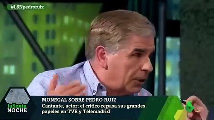 Ferrán Monegal se lleva un baño de humildad por querer pasarse de listo con Pedro Ruiz