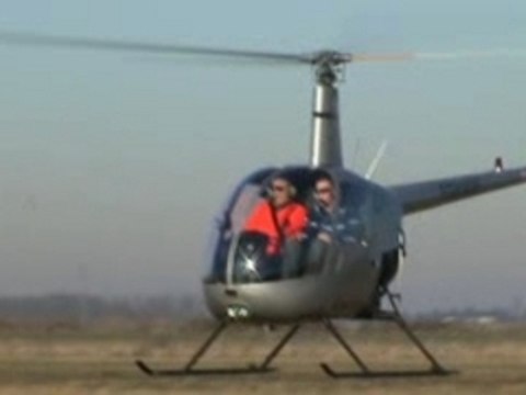 Ben fait de l'hélicoptére à saint-andré de l'eure