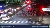 Cayó tras intentar robar una moto en pleno centro