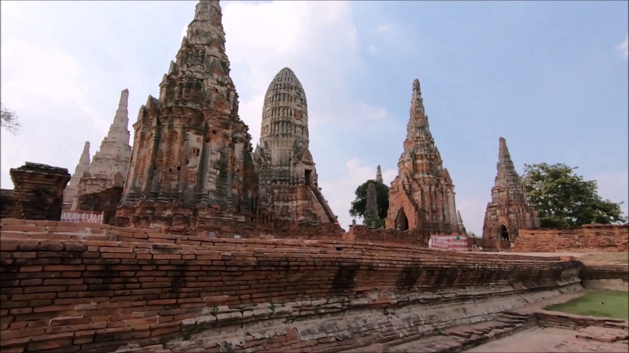 Wat Chaiwatthanaram of Ayutthaya in Thailand