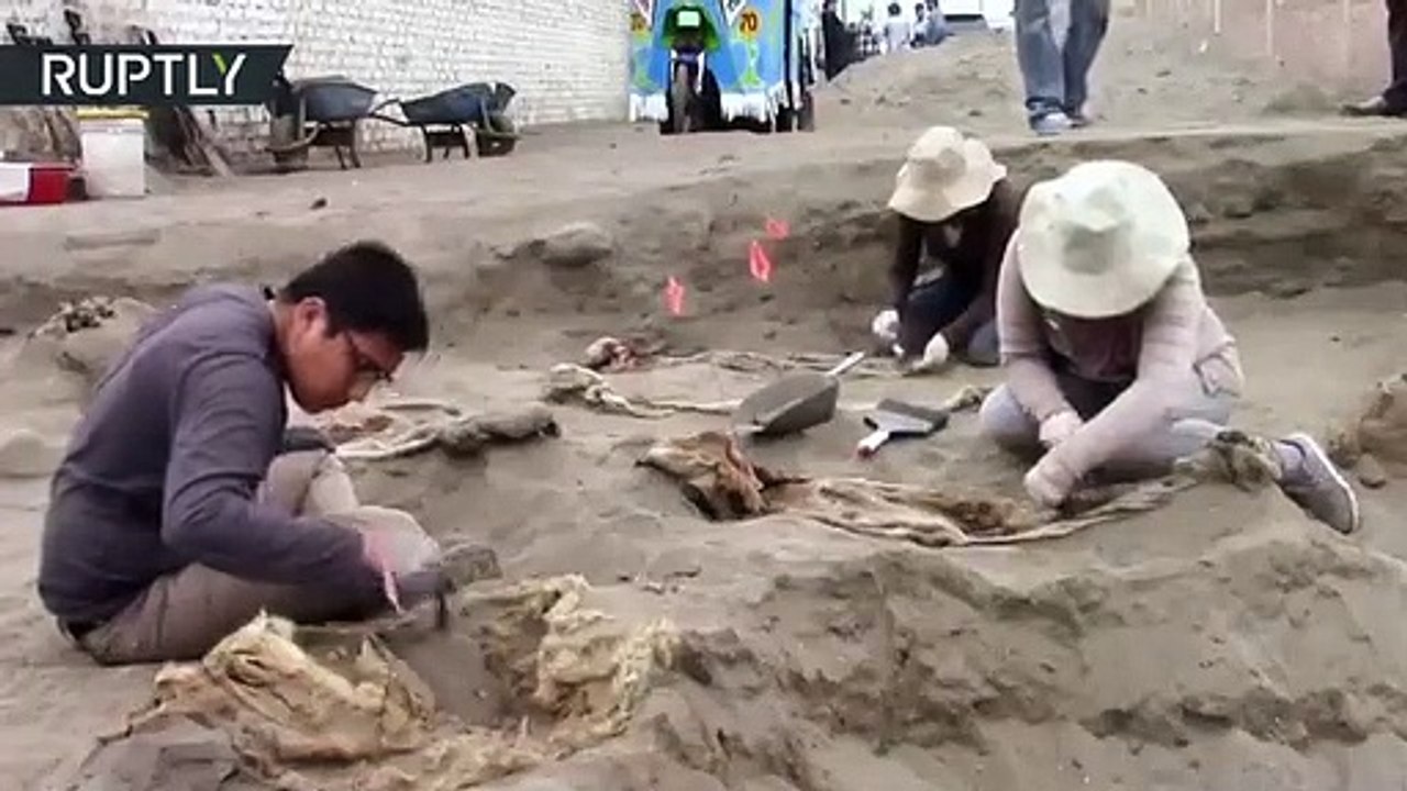 Descubren los restos de niños sacrificados hace cientos de años