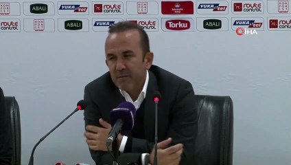 Mehmet Özdilek: “Riskler aldık ve bunun neticesinde de beklemediğimiz bir skor ile karşılaştık