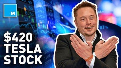 Tesla stock hits an all-time high of $420
