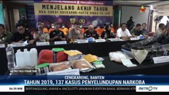 Bea Cukai Sebut Penyelundupan Narkoba Lewat Bandara Soetta Meningkat
