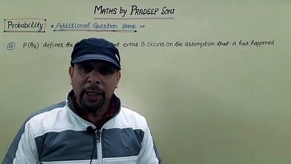 Probability. CA foundation, Addi. Que. Bank. Que. 26,27,28,29. Maths by Pradeep Soni