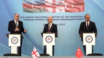 Türkiye-Gürcistan-Azerbaycan Dışişleri Bakanları ortak basın toplantısı - Elmar Memmedyarov - TİFLİS