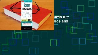 Full version  Korean Flash Cards Kit: Learn 1,000 Basic Korean Words and Phrases Quickly and