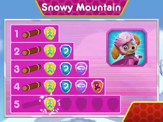 PAW Patrol Pups Take Flight - Skye in Snowy Mountain - iOS / Android - Gameplay Video