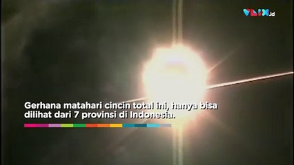 Siap-siap! Lihat Gerhana Matahari Cincin 2019 Besok Lusa