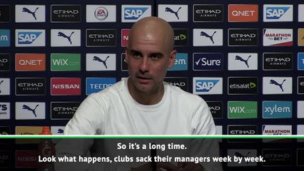 I need to see if I deserve it - Pep on new contract