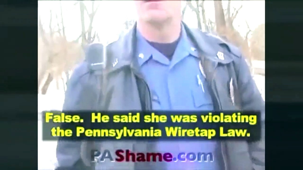 (Oldie but goodie)Lady Lawyer Owns Male Cop in Bensalem, PA First amendment audit? Protest?