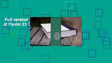 Full version  A Shepherd Looks at Psalm 23 Complete