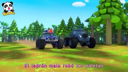 El Ladrón Malo Robó Las Paletas  | Canciones Infantiles | Equipo de Rescate | BabyBus Español