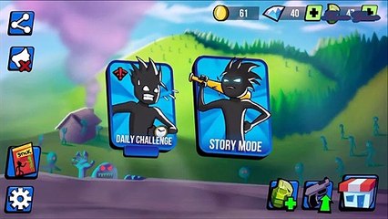Stickman Zombie Shooter In SuperMarket (PART - 5 Ep - 1)