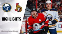 NHL Highlights | Sabres @ Senators 12/23/19