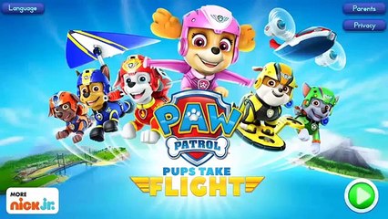 PAW Patrol Pups Take Flight Rubble in Volcano Island