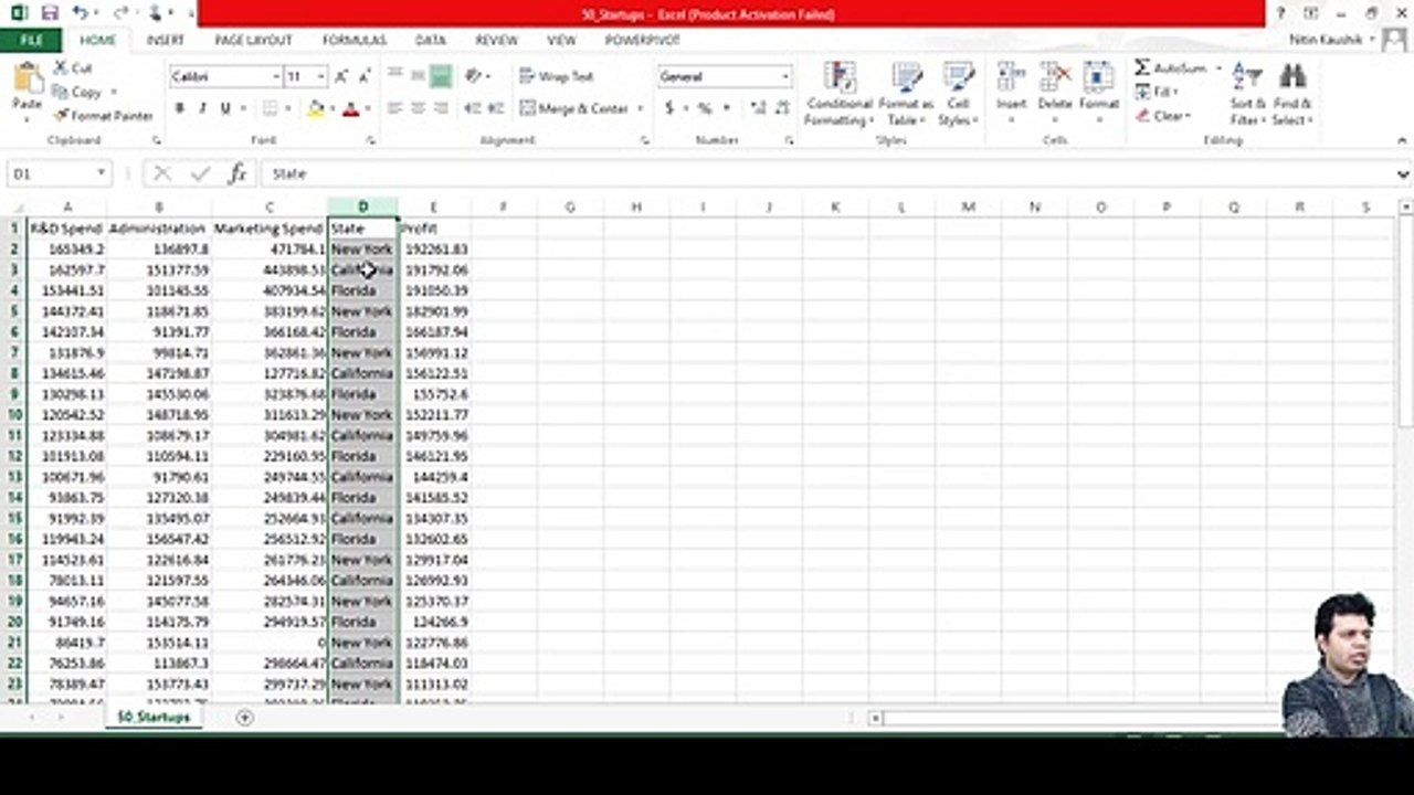 5.Deploy ML on Cloud - Multiple Linear Regression Code Part 1