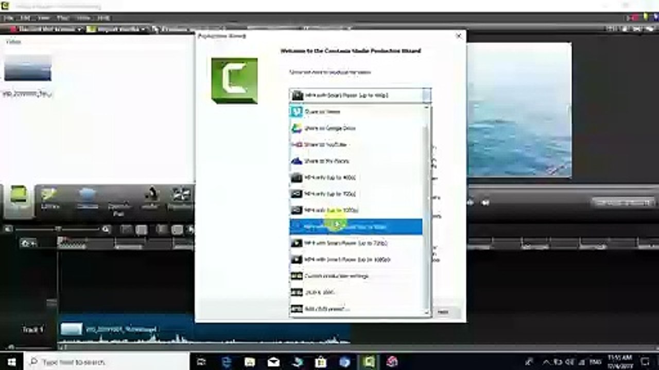 How To Render / Produce Video In High Quality - Presetting - Camtasia video Editing Part 10