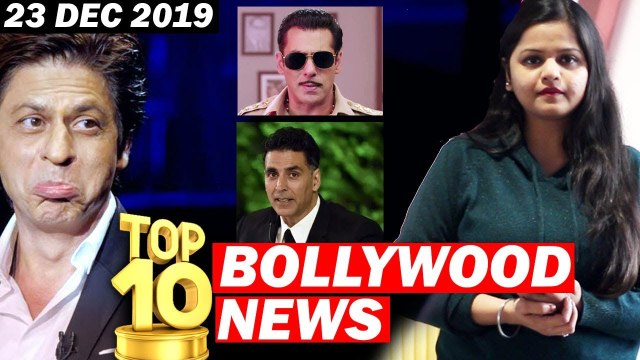 Top 10 Bollywood News - 23 Dec 2019 - Dabangg 3, Bigg Boss 13, Akshay Kumar