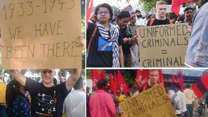 போராட்டத்தில் பங்கேற்ற ஜெர்மன் மாணவர் நாட்டை விட்டு வெளியேற உத்தரவு