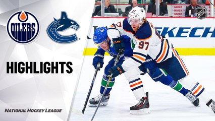NHL Highlights | Oilers @ Canucks 12/23/19