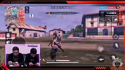 Free fire dj alok playing  game