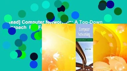 [Read] Computer Networking: A Top-Down Approach  For Free