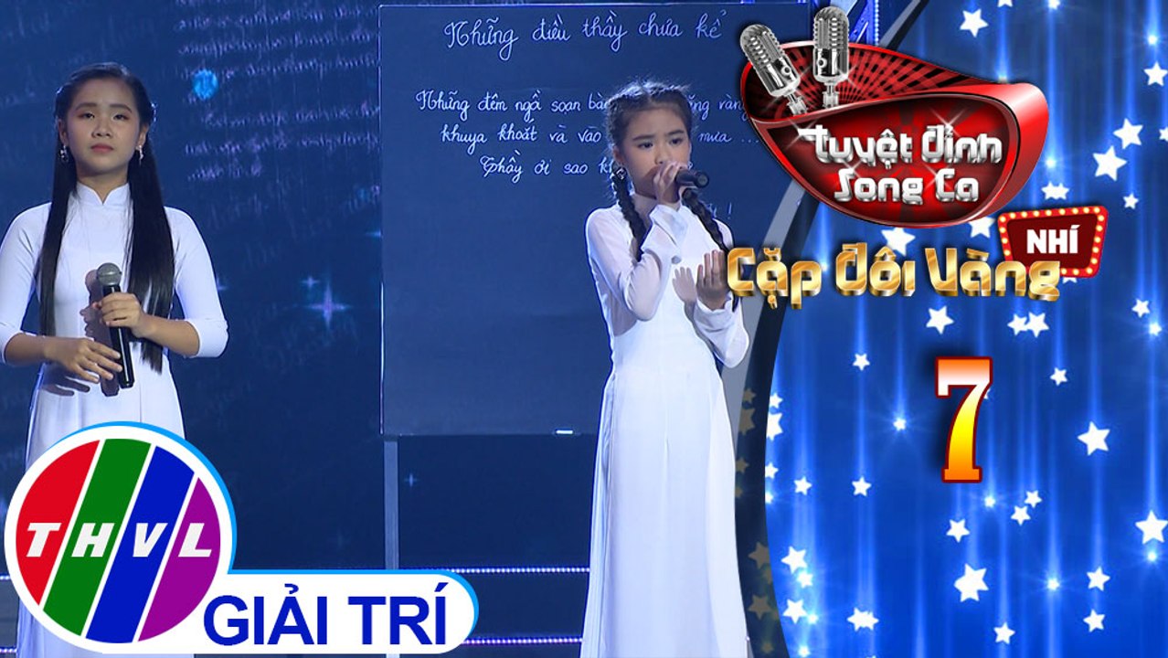 Tuyệt đỉnh song ca - Cặp đôi vàng nhí | Tập 7[4]: Những điều thầy chưa kể, Người thầy – Cát Viên, Phương Nhi