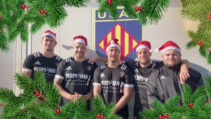 Les joueurs vous souhaitent de Bonnes Fêtes en chanson ...