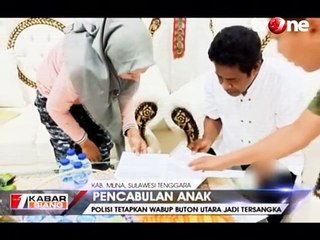 Wakil Bupati Buton Utara Jadi Tersangka Pencabulan Anak